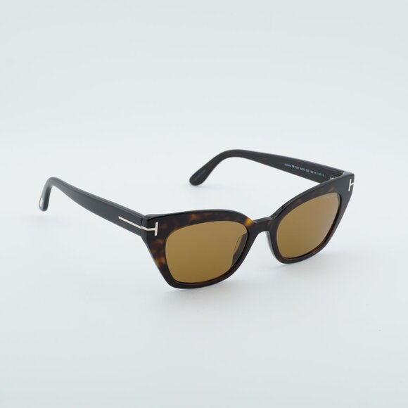 Tom Ford Juliette FT1031 52E  Sunglasses Havana Cat Eye Frame, Brown Lenses - Picture 8 of 10